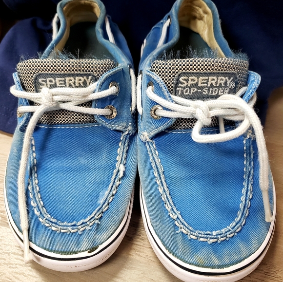 Sperry Canvas Boat Shoes - Picture 1 of 11